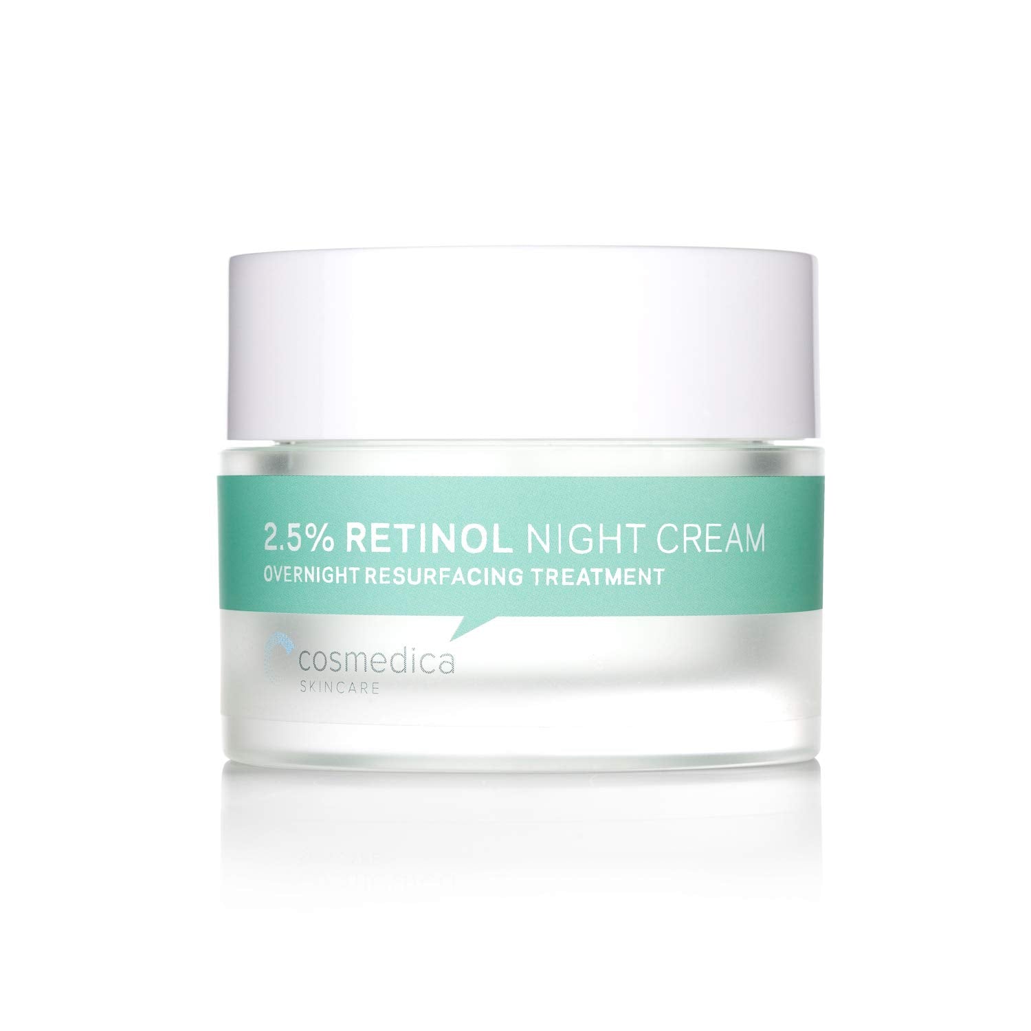 Cosmedica Skincare CREMA DE RETINOL AL 2.5%. Combate el acné y suaviza líneas de expresión. Con Aloe Vera y Extracto de Te verde.