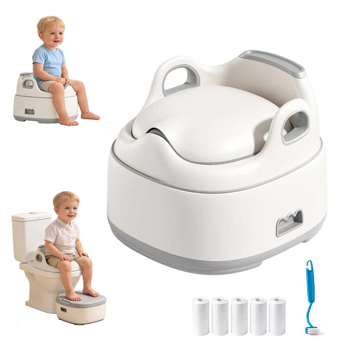 Bañito entrenador niño, Basinicas entrenadoras niños