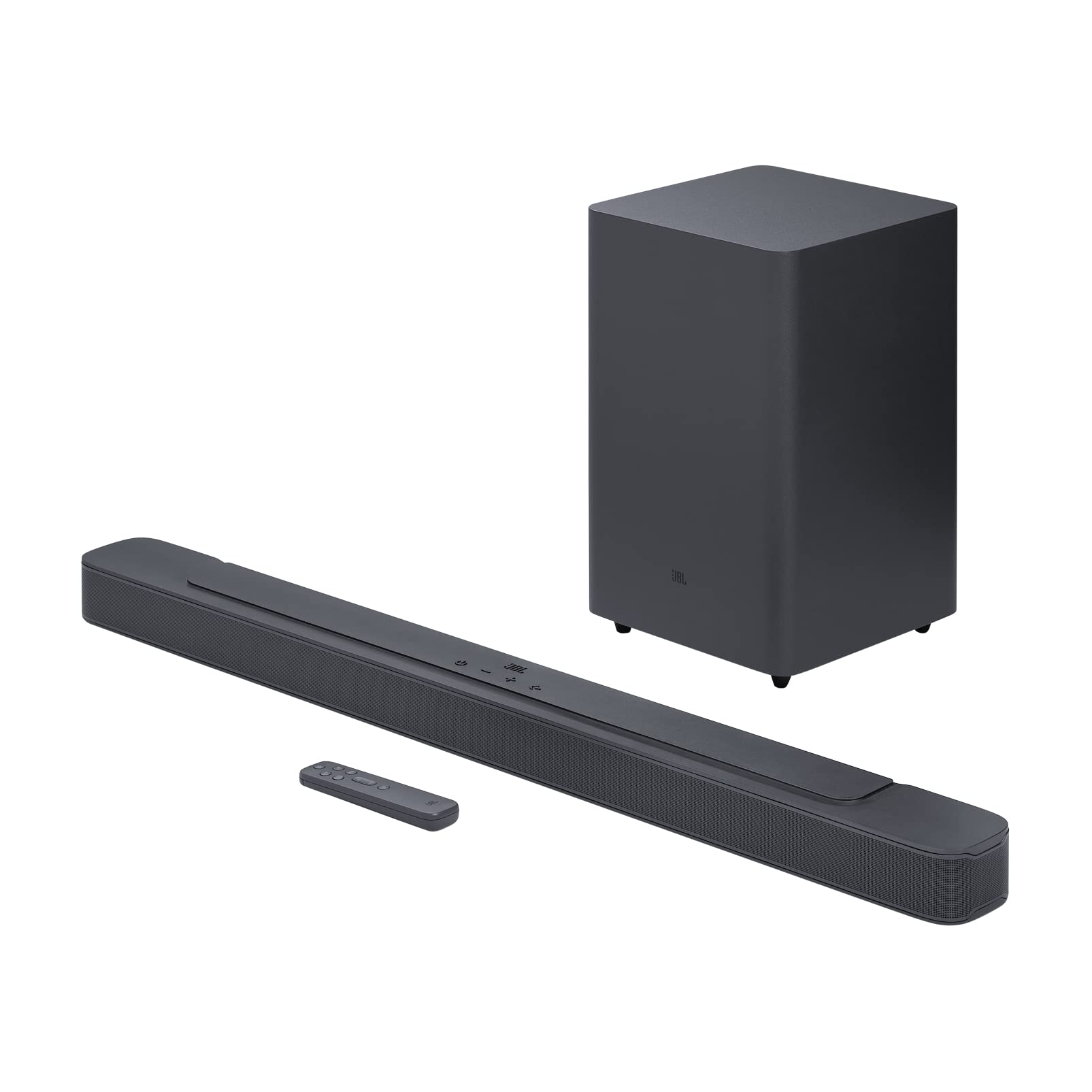 JBL Bar 2.1 Deep Bass (MK2) – Barra de Sonido de 2.1 Canales con subwoofer inalámbrico (6.5 Pulgadas), Salida máxima de 300 W, activación Bluetooth (Negro)