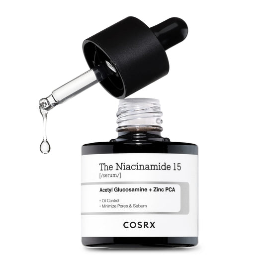 COSRX Niacinamide 15% Face Serum with Zinc 1%, Minimizing Pores & Sebums, Blemish Treatments for Discoloration, Dark Spots, Enlarged Pores, Anti-aging, 0.67 fl.oz / 20 ml, Animal Testing-Free, Artificial Fragrance-Free, Parabens-Free