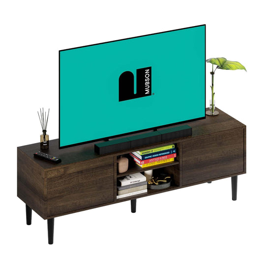 Mueble para TV MUBSON Ravena 150x40 cm con 5 compartimientos para Pantallas de 40 a 65 Pulgadas