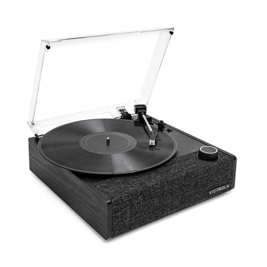 Reproductor de Vinilos Victrola Eastwood II Negro con Bluetooth 5.1 y Tecnología Vinyl Stream