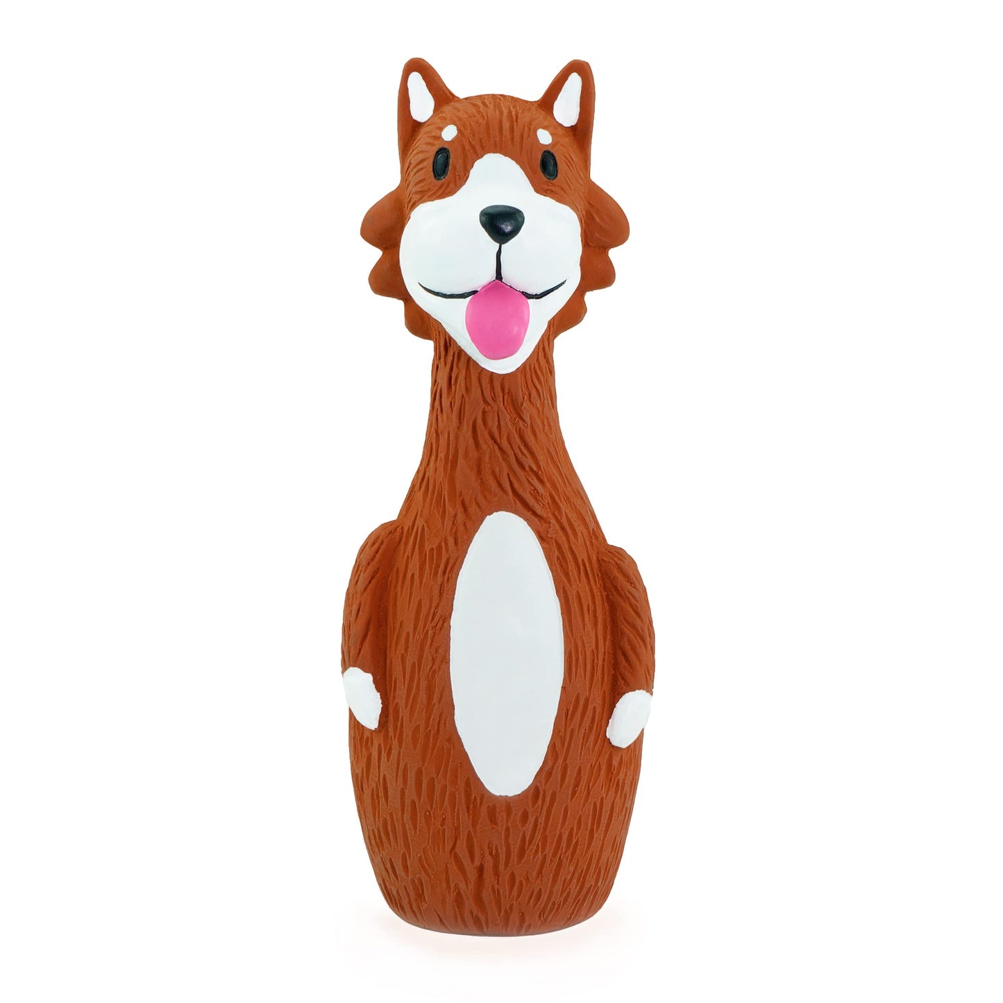 Chiwava Paquete de 3 5.7" Juguete de Latex para Perros Pequeños y Divertidos de Juego Interactivo