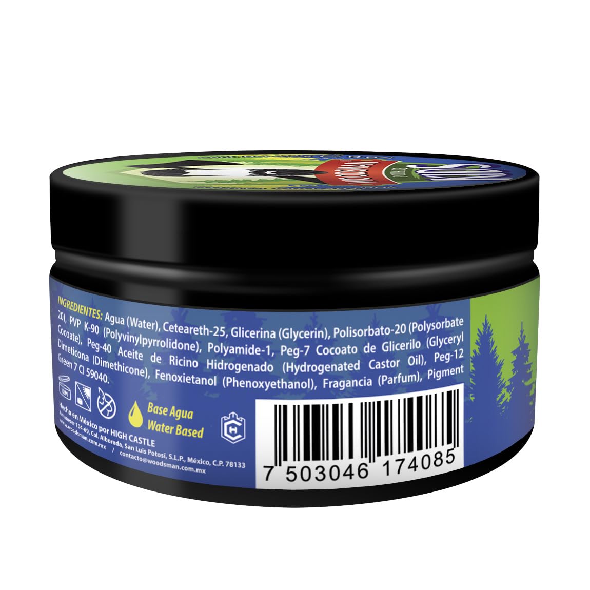 Woodsman - Pomada para Cabello para Niños Aroma Chicle 113g (4oz.)