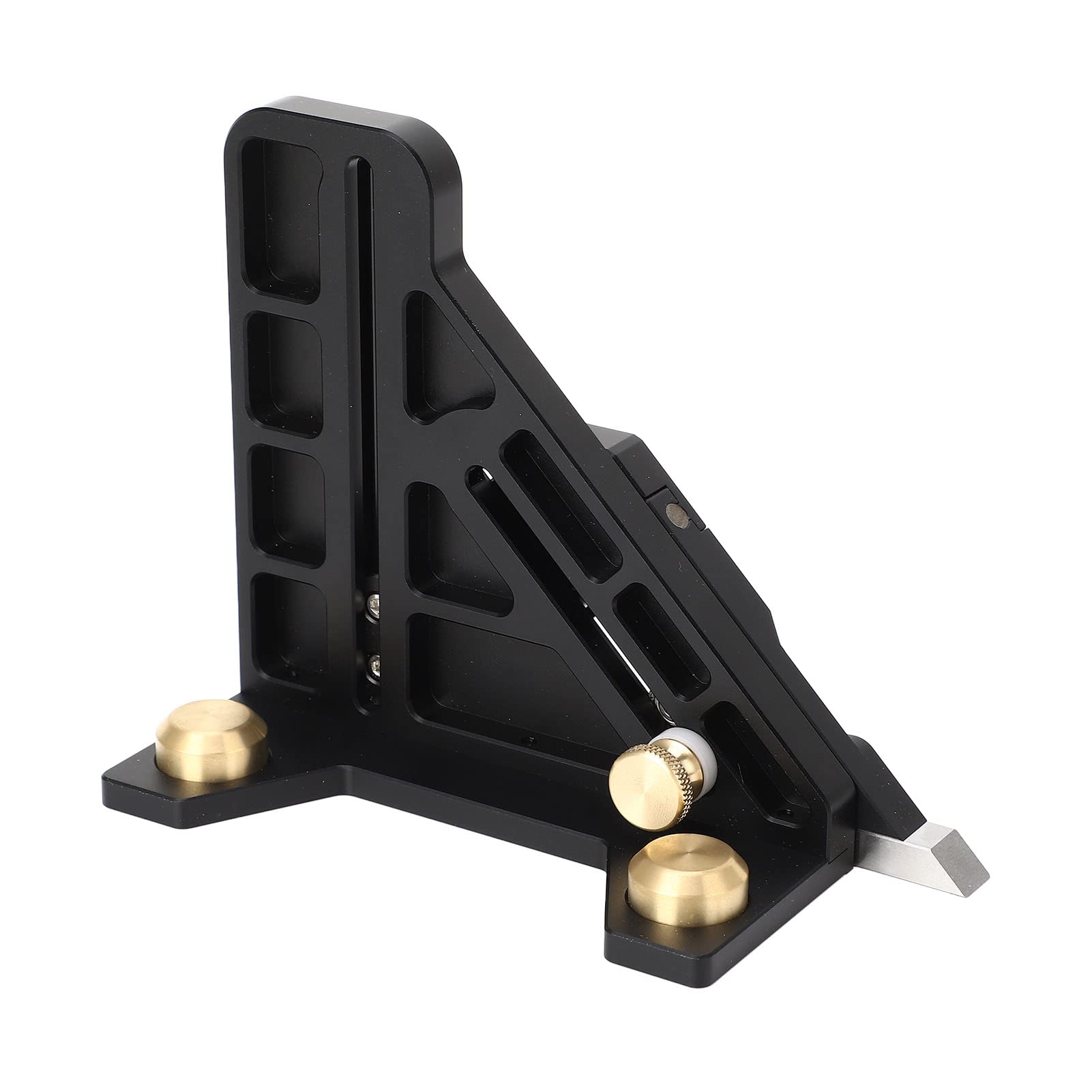 Garosa Buscador de Centros de Carpintería Aleación de Aluminio Calibre 1/2 Escala Doble escala Carpintero Trazador Centro de Carpintero