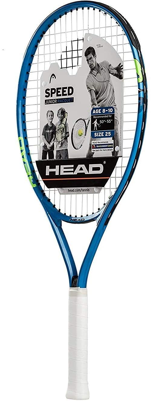 HEAD Speed Kids Raqueta de Tenis – Raqueta de Equilibrio de luz para Principiantes, Paquete sin frustraciones, 25 Pulgadas, Azul