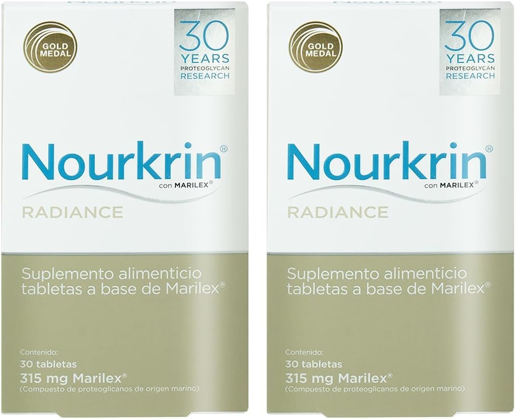 Tratamiento Nourkrin Radiance para Canas y Pérdida de Cabello Unisex 2 Piezas