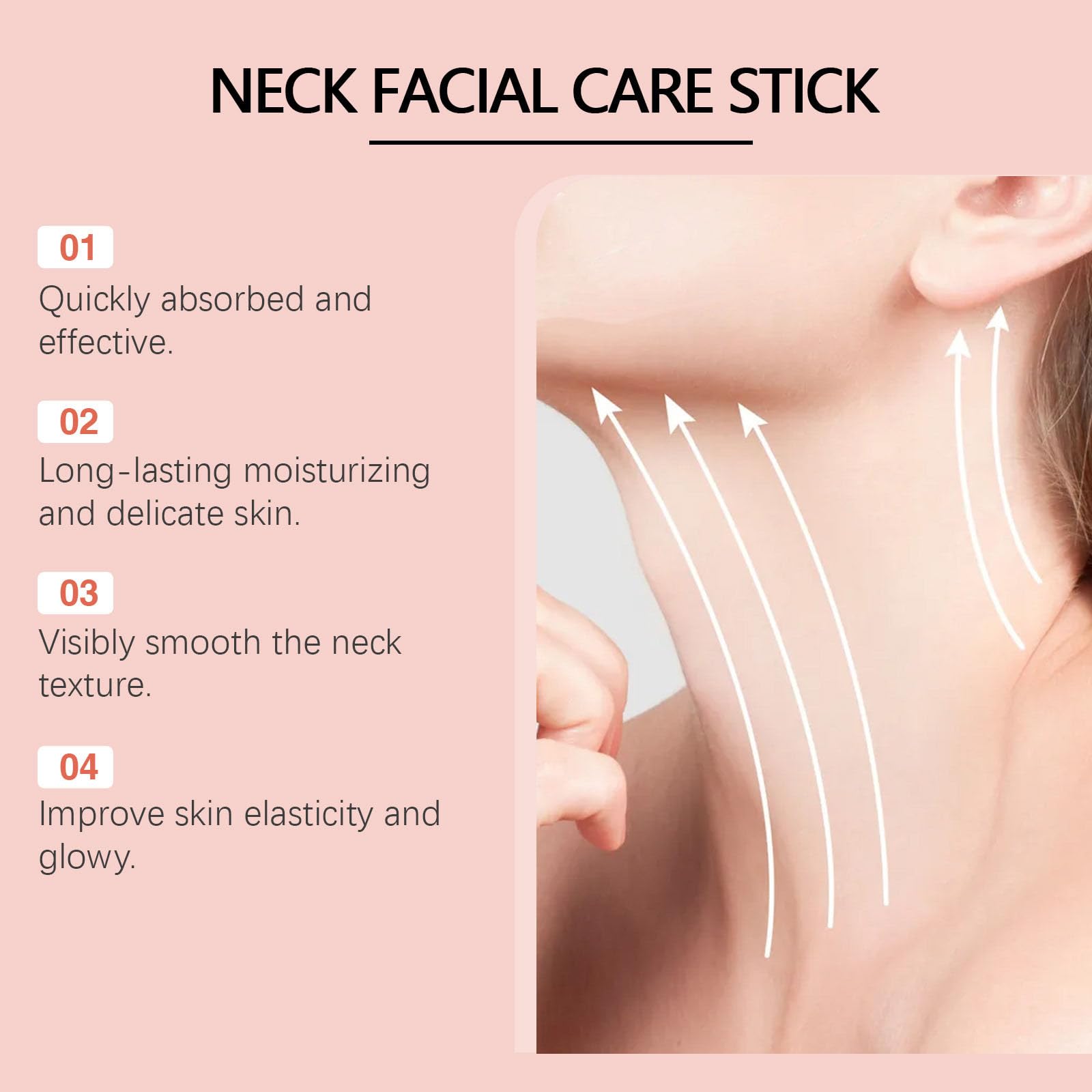 Barra de cuidado facial para el cuello con retinol y colágeno, suero reafirmante en barra con retinol, crema hidratante en barra con retinol y colágeno con ácido hialurónico (3)