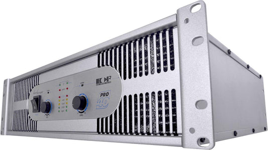 Backstage HCF-PRO-40 Amplificador de Potencia 4000w RMS 2 Canales Clase H 3750W 4 Ohms Bridge Perfecto para Graves y Medios