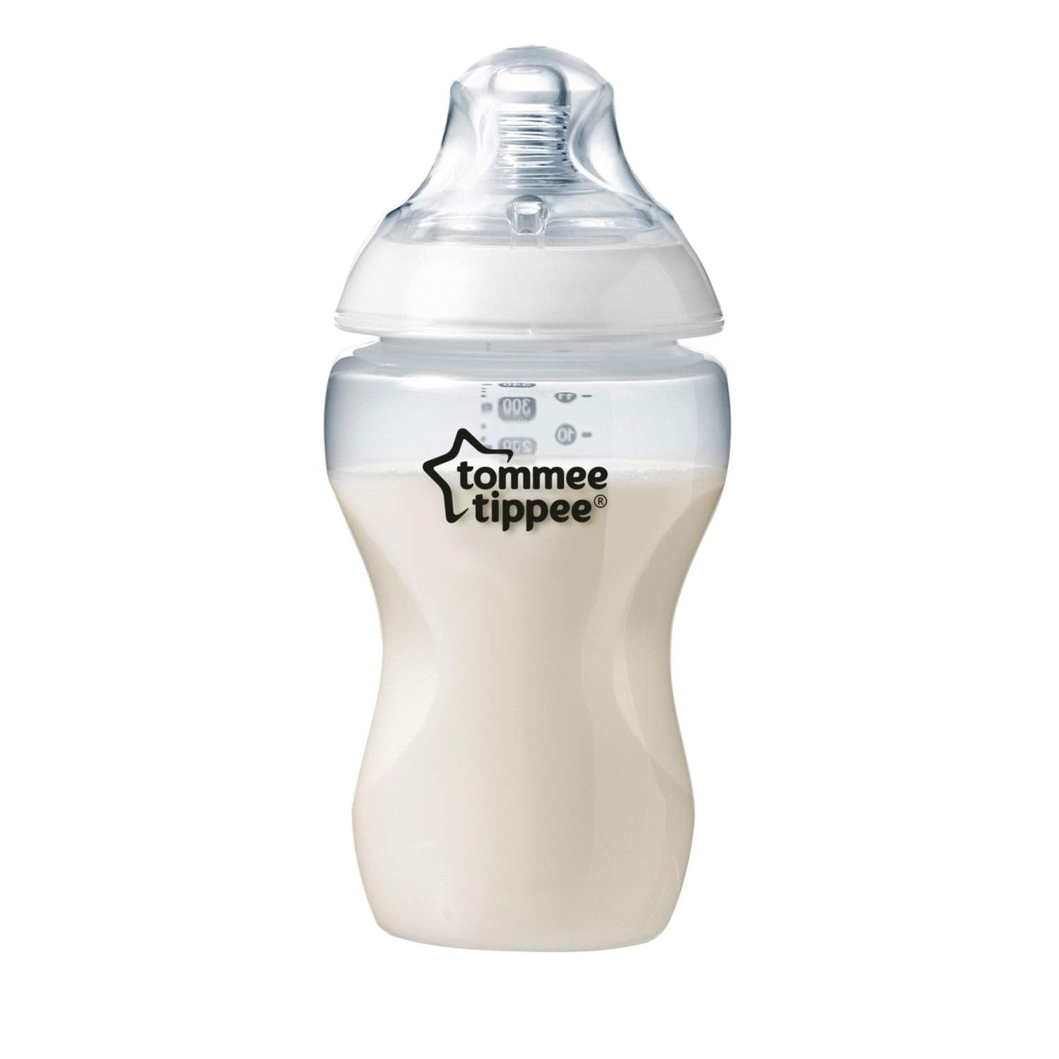 Biberón Tommee Tippee Closer to Nature Transparente con Tetina de Corte en Y