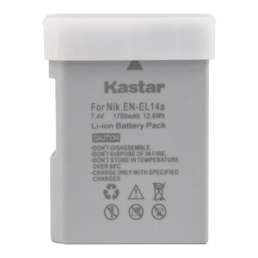 Kastar Batería En-el14a En El14 para Nikon D3300 D3200 D5300 D5200