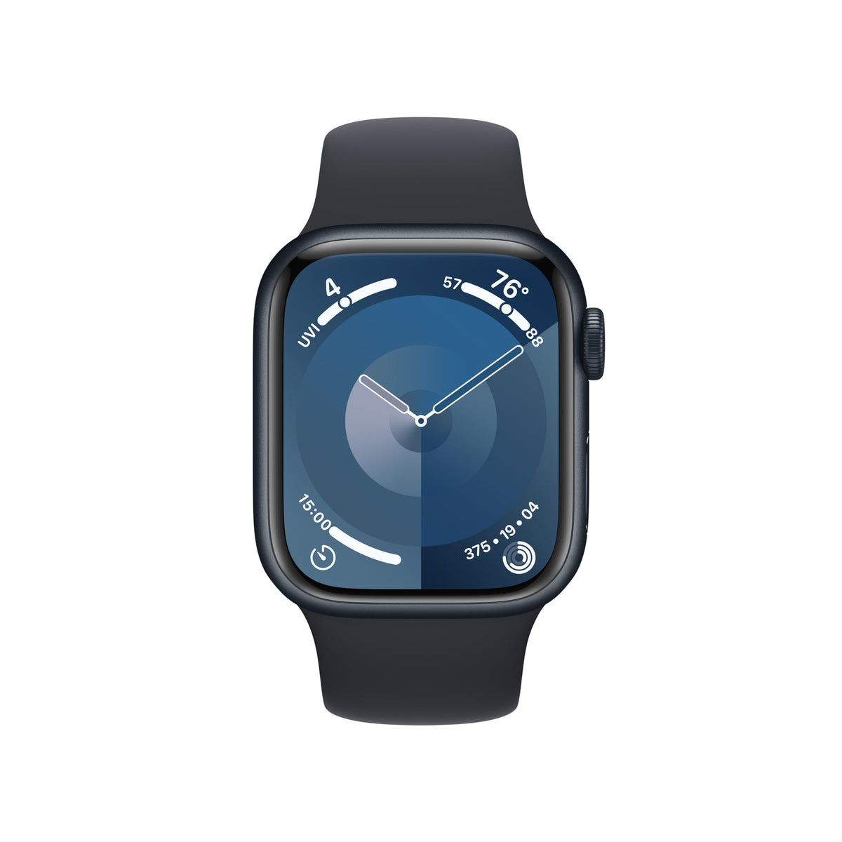 Reloj Inteligente Apple Watch Series 9 Aluminio Medianoche Correa Deportiva Medianoche S/M Reacondicionado