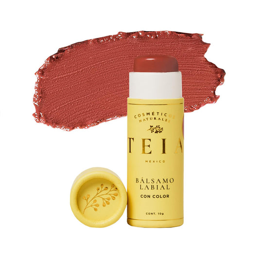 Bálsamo Labial TEIA Cosméticos Rosa Ingredientes Naturales