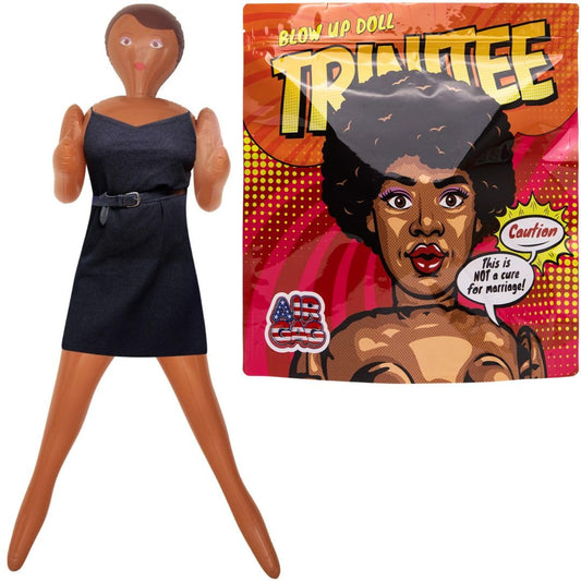 AIR GAG Blow up Doll - Muñeca Inflable - Regalo Divertido para Fiesta de Despedida de Soltero, Despedida de Soltera, Bromas, Cumpleaños, Fiestas Patrias y Eventos Divertidos (Ropa No Incluida)