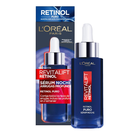 L'Oréal Paris Sérum de Noche Revitalift Retinol Puro, 30ml