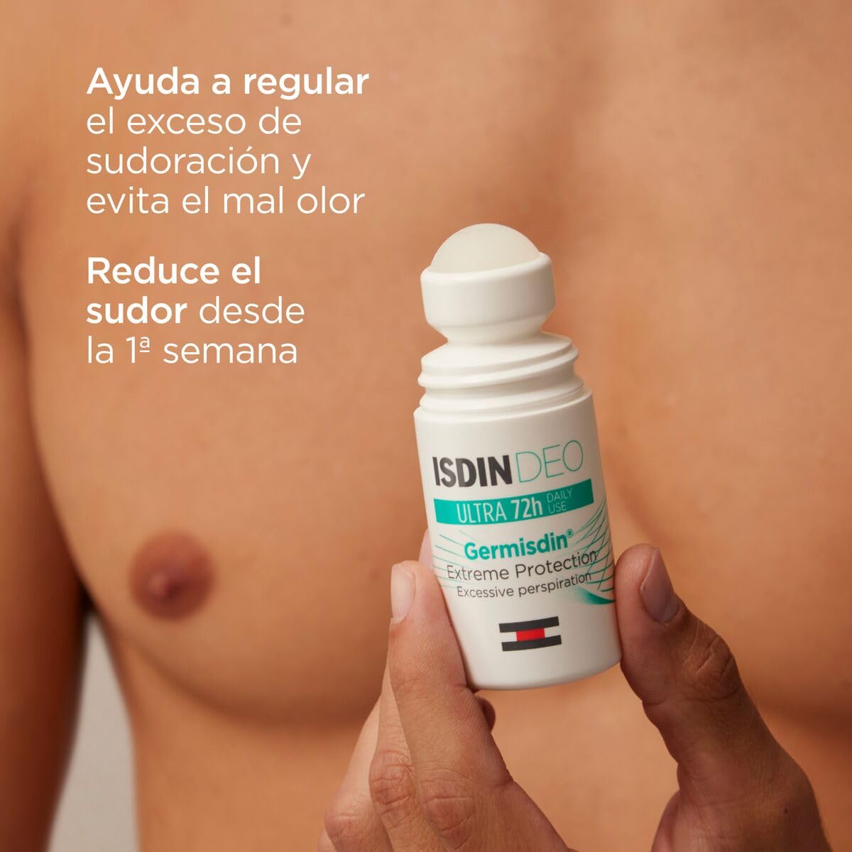 Isdin Desodorante Antitranspirante Germisdin Deo, 40 ml