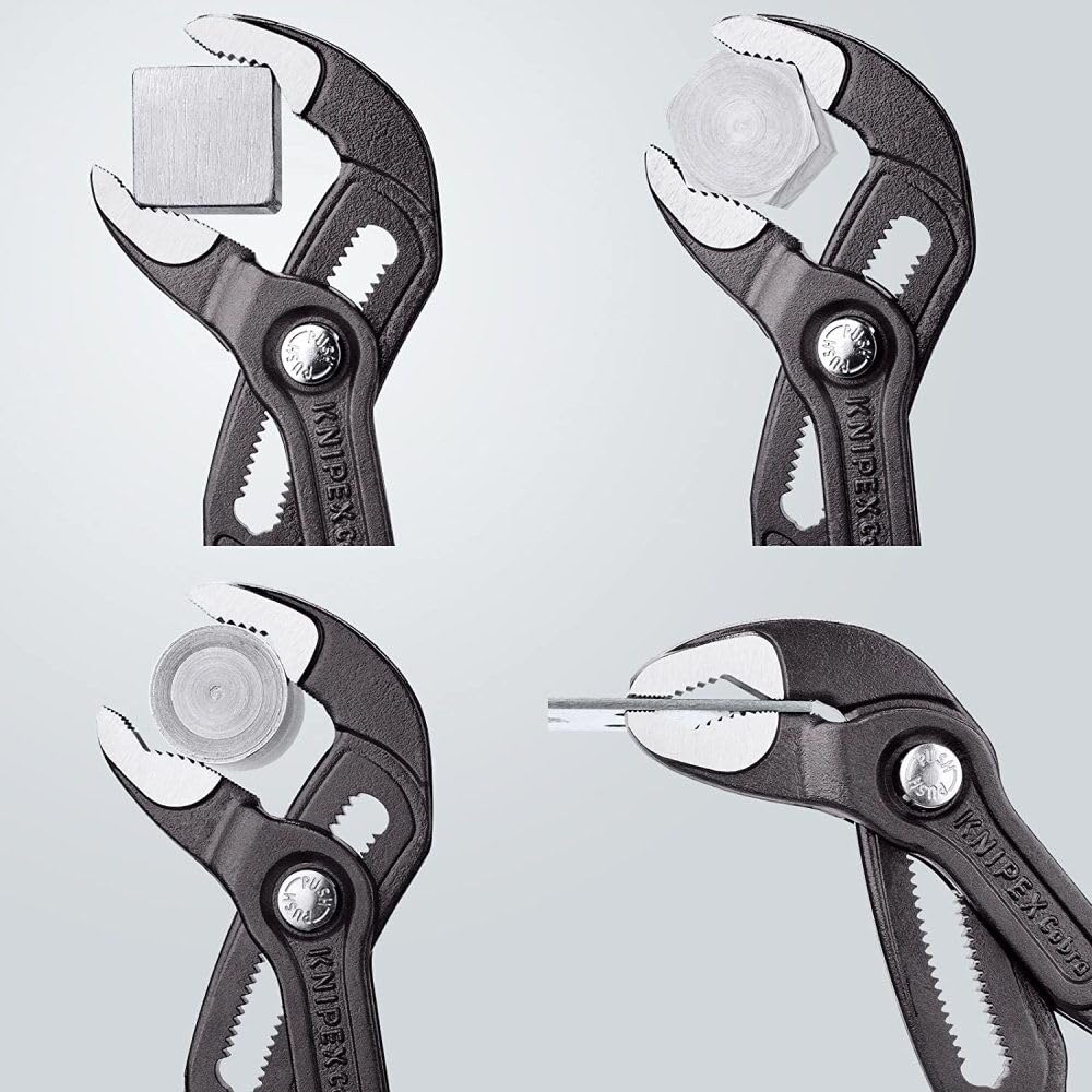 Knipex, 87 01 180, 7-1/4 pulgadas cuchillo Cobra bomba de agua, agarre de plástico