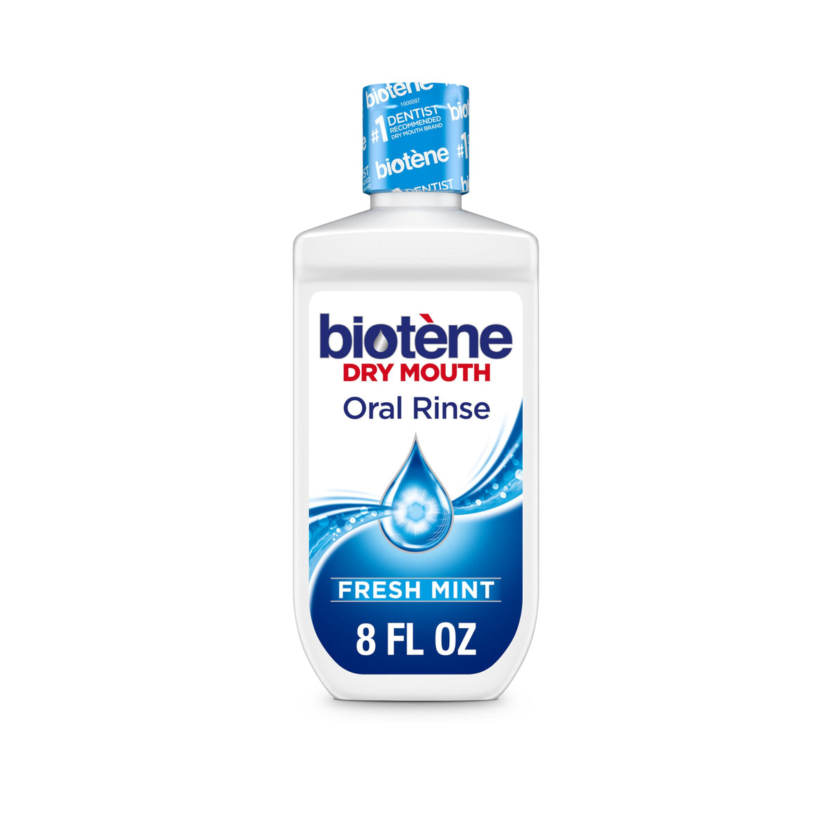 Enjuague Bucal Biotene Menta Fresca Hidratante sin Alcohol para Boca Seca