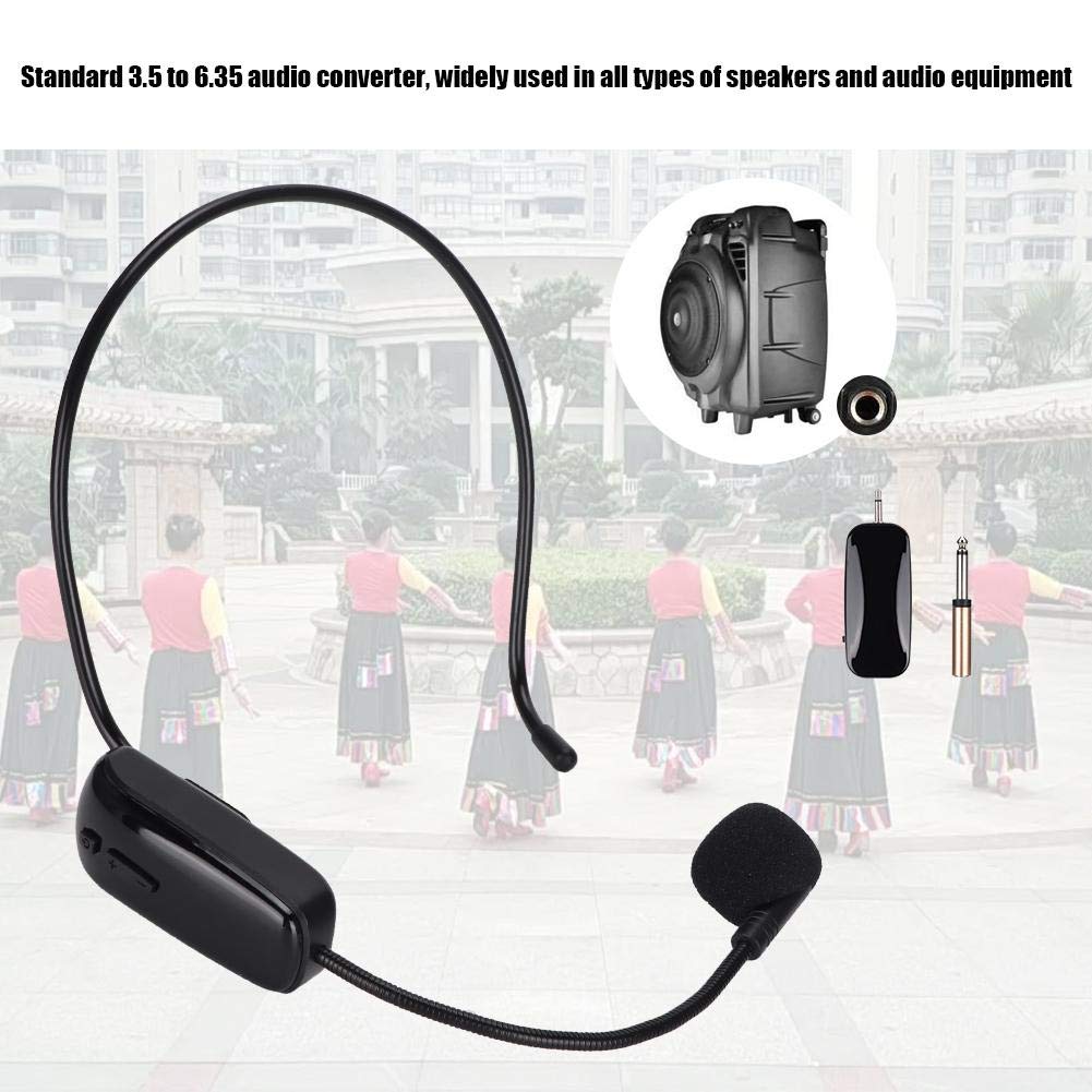 Auriculares Inalámbricos Bluetooth Pomya con Micrófono UHF para Enseñanza y Reuniones