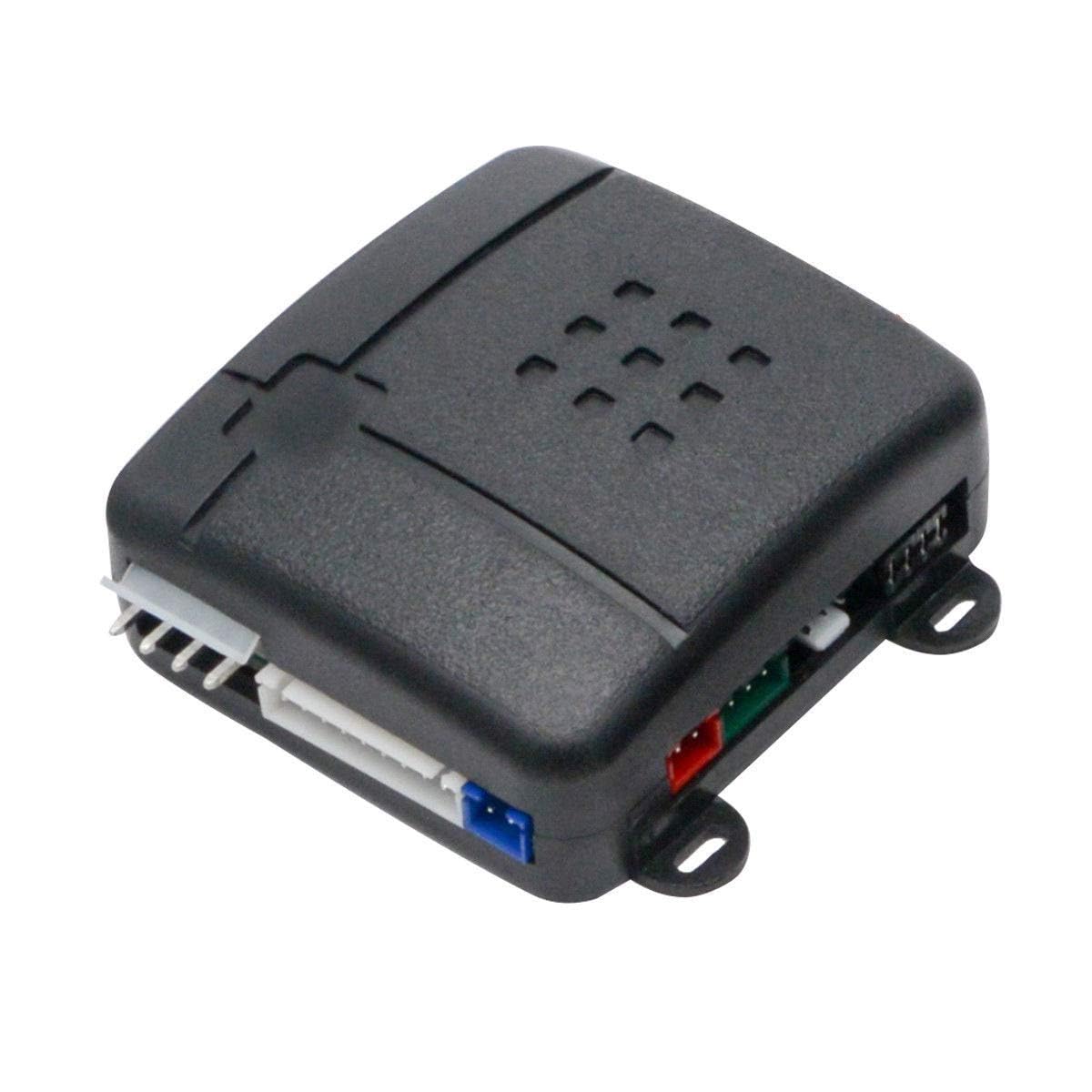 Kit de Cierre Central Universal MASO Negro con Detector de Vibración y Controlador para Auto