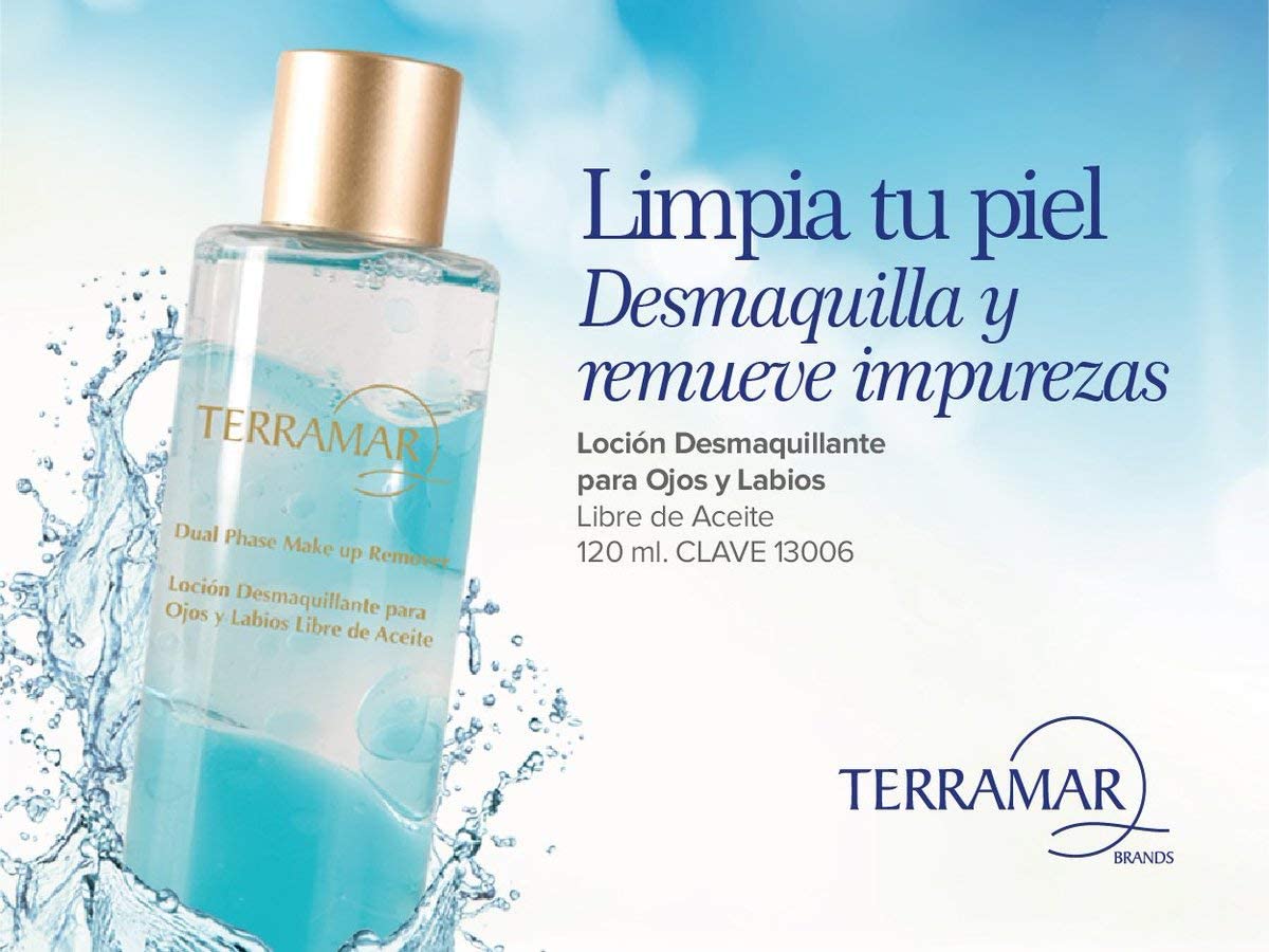 Loción Desmaquillante Ojos Y Labios Libre De Aceite Terramar