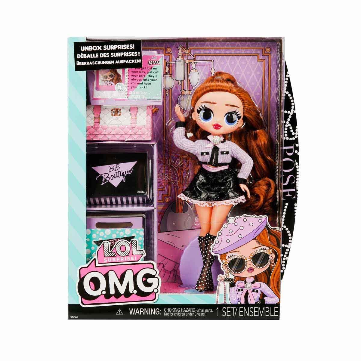 L.O.L. Surprise! Muñeca OMG Core- Pose - Muñeca con múltiples sorpresas y fabulosos Accesorios - Edad: 4+ años