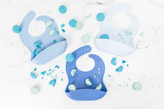 Babero Silicona Bebé Diseño Práctico