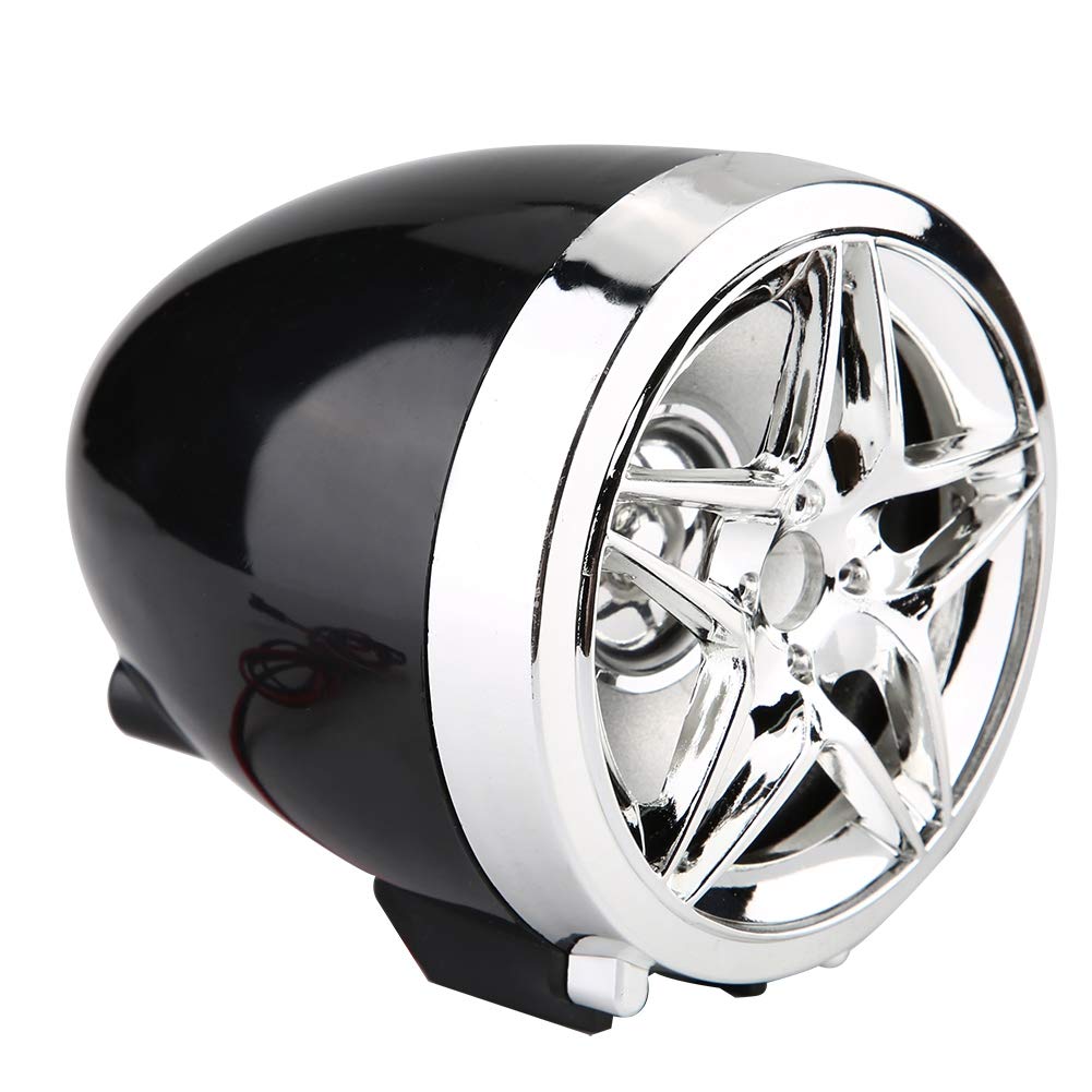 Radio Moto,Altavoces Estéreo De Motocicleta, Impermeable Moto BT Reproductor De Mp3 De Altavoces Estéreo De O Portador De Tarjeta USB TF De Altavoces Estéreo De O