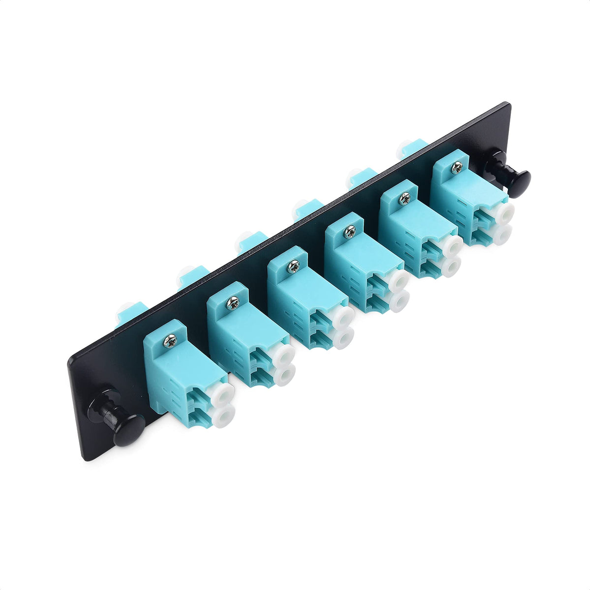 Panel de Conexión Multimodo Cable Matters Verde OM4 OM3 con Adaptadores Fibra Óptica LC UPC Compatible con LGX