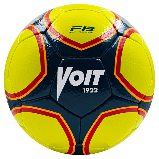 Balón de Fútbol Voit Amarillo Cosido a Mano Futsal No. 4 Peso Muerto