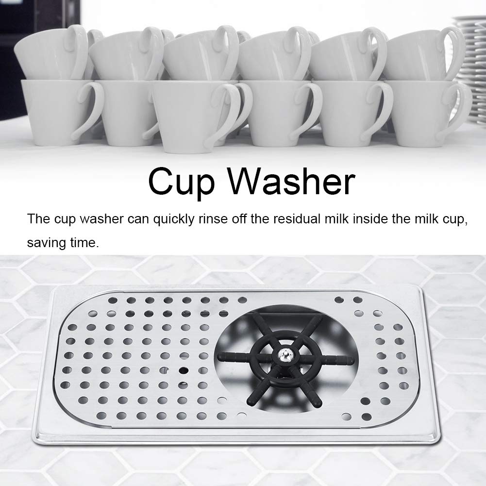 Enjuagador de Vidrio Barra Acero Inoxidable Lavador de Botellas Duradero para Cocina
