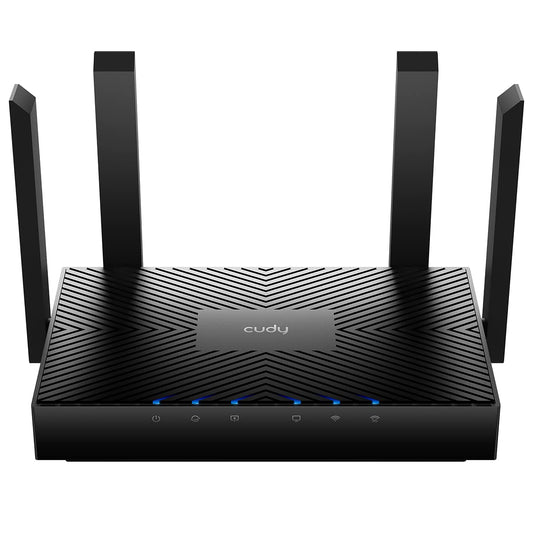 Cudy AX3000 WiFi 6 Router – 802.11ax Wireless Dual Band Gigabit Internet Router, compatible con VPN, MU-MIMO, WireGuard, Cudy Mesh compatible WR3000