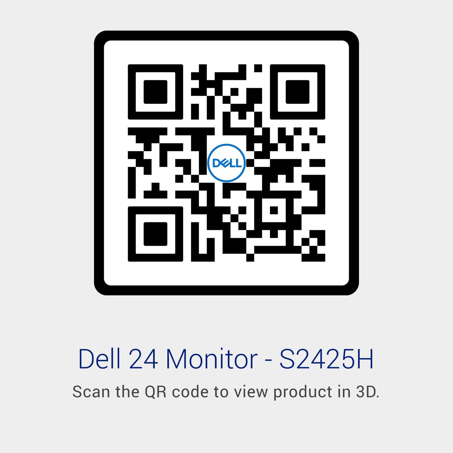 Dell 24 Monitor S2425H 23.8" 1920 x 1080 100Hz IPS HDMI 1.4