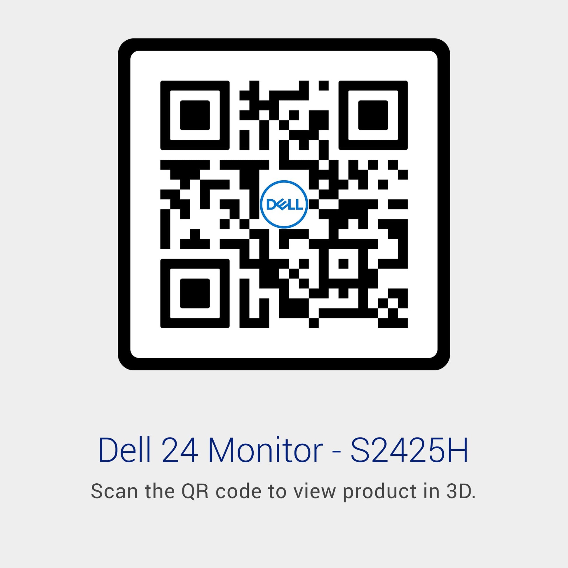 Dell 24 Monitor S2425H 23.8" 1920 x 1080 100Hz IPS HDMI 1.4