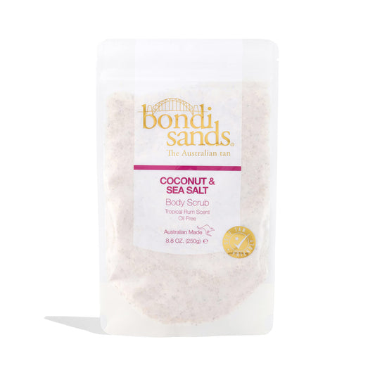 Bondi Sands Coconut & Sea Salt Body Scrub | Oil-Free Formula Gently Exfoliates and Removes Impurities with Coconut Husk & Walnut Shell