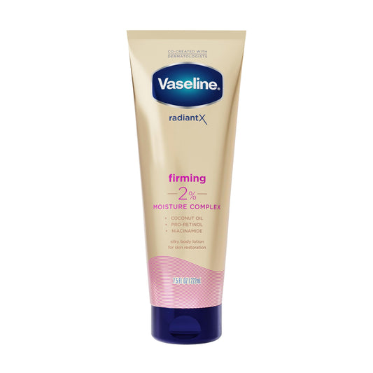 Vaseline RadiantX Loción Corporal Reafirmante Vainilla 222ml