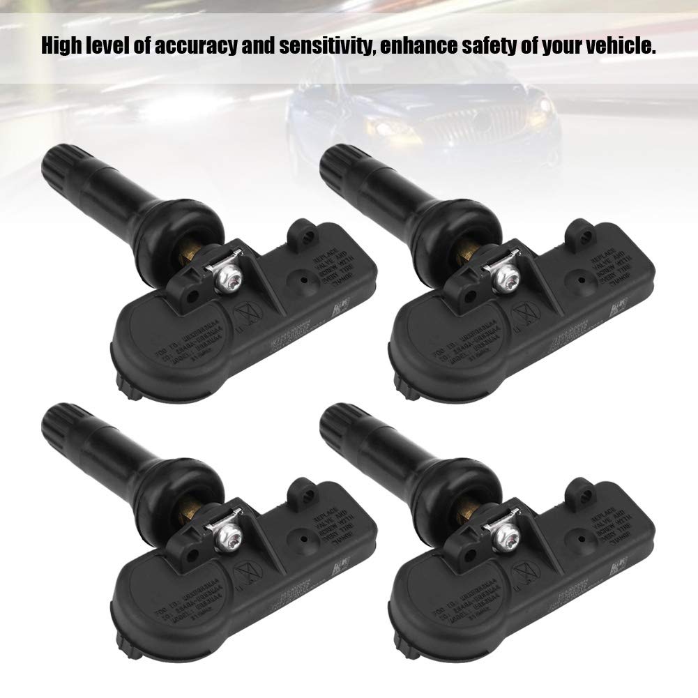 Keenso 4Pcs Sensor TPMS,2285374 1 13586335 Sensores de Control de Presión de Neumáticos para Buick, para Cadillac, para Chevy, para GMC, para Hummer, para Pontiac, para Saturn