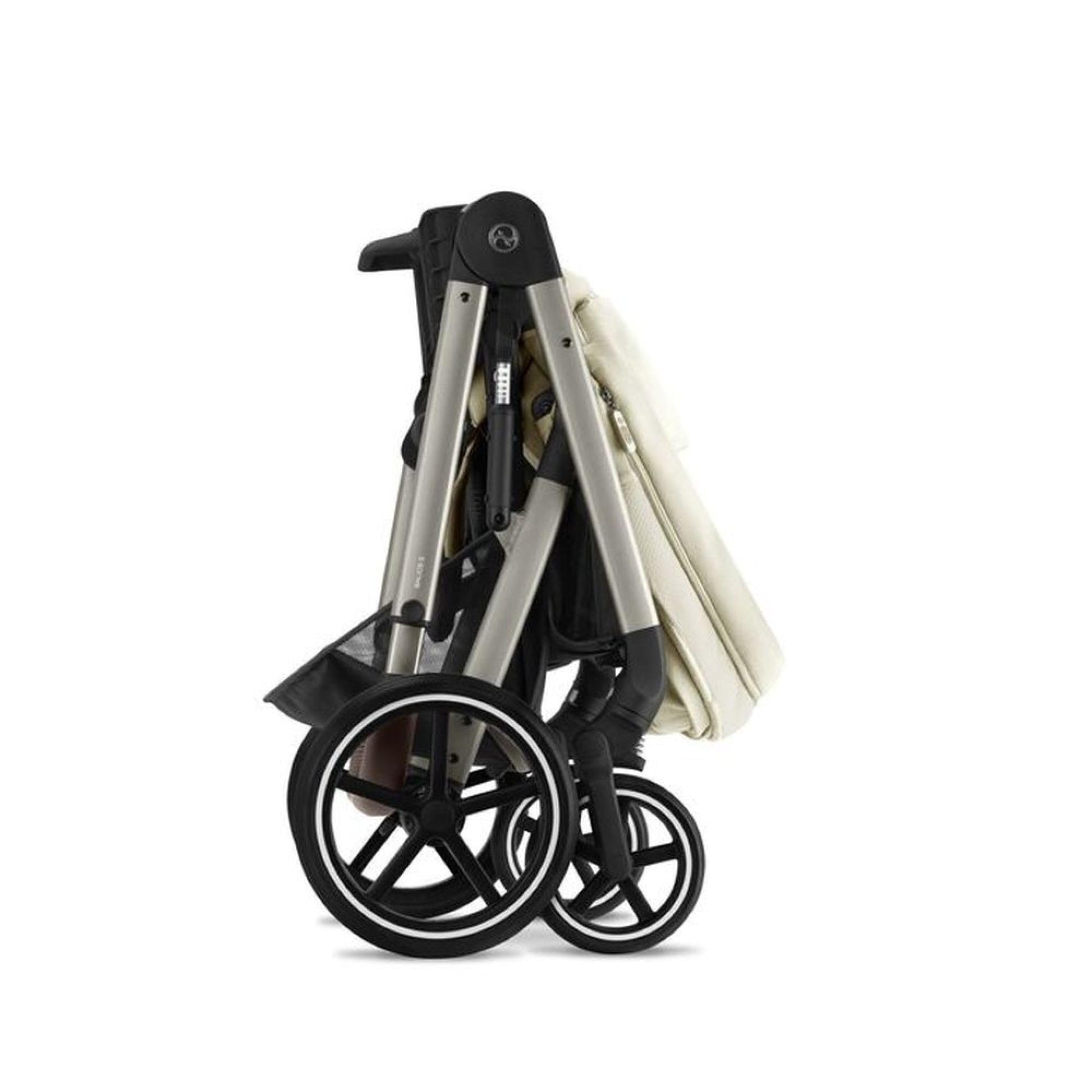 CYBEX Balios S Lux Carriola. Color Seashell Beige (Taupe Frame)