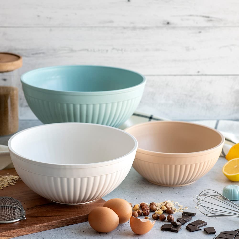 Juego de Cuencos Nordic Ware Tonos Tierra 3 Piezas