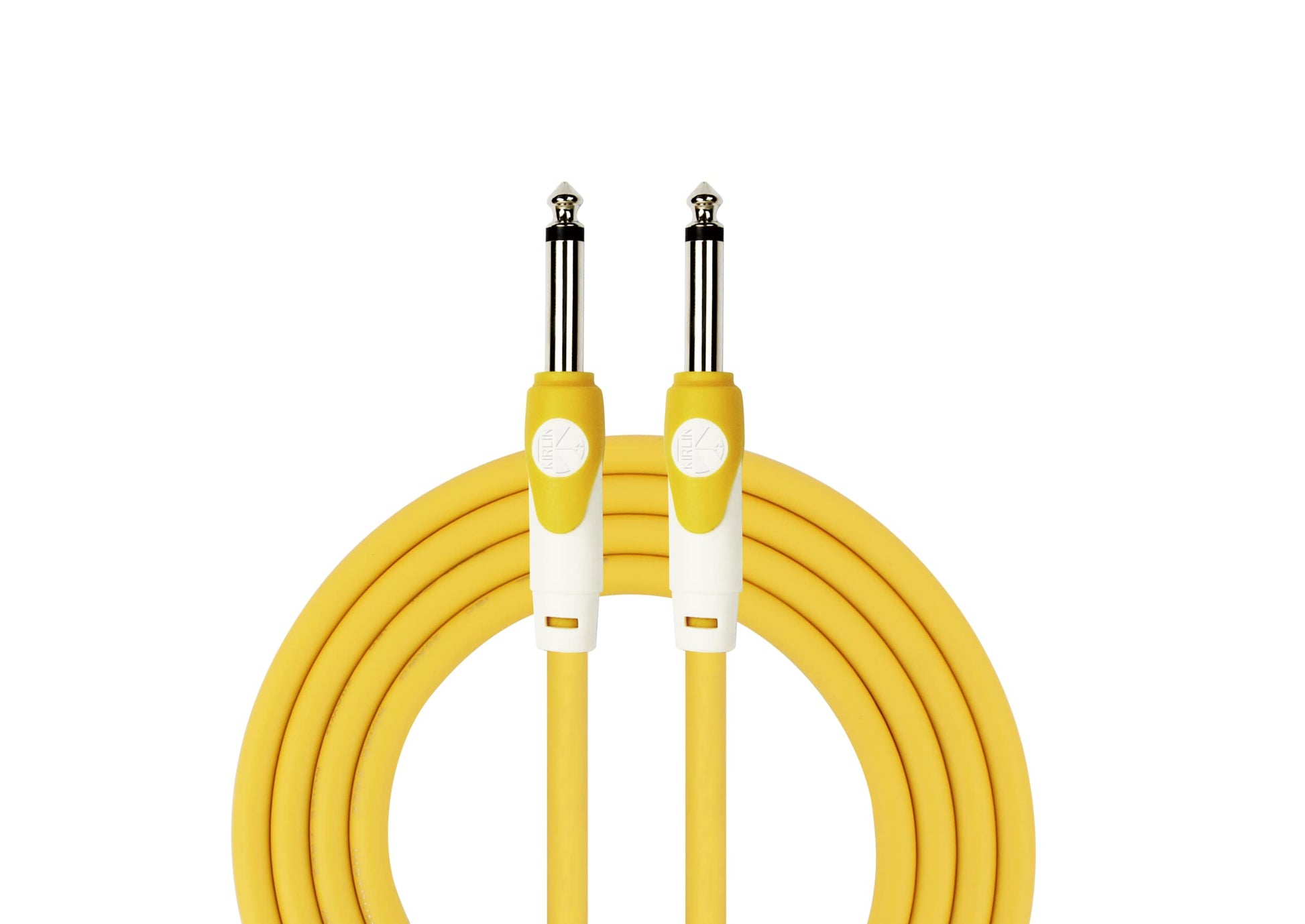 Cable para instrumento Kirlin profesional, 6 metros plug 1/4, LGI201 colores (Amarillo)