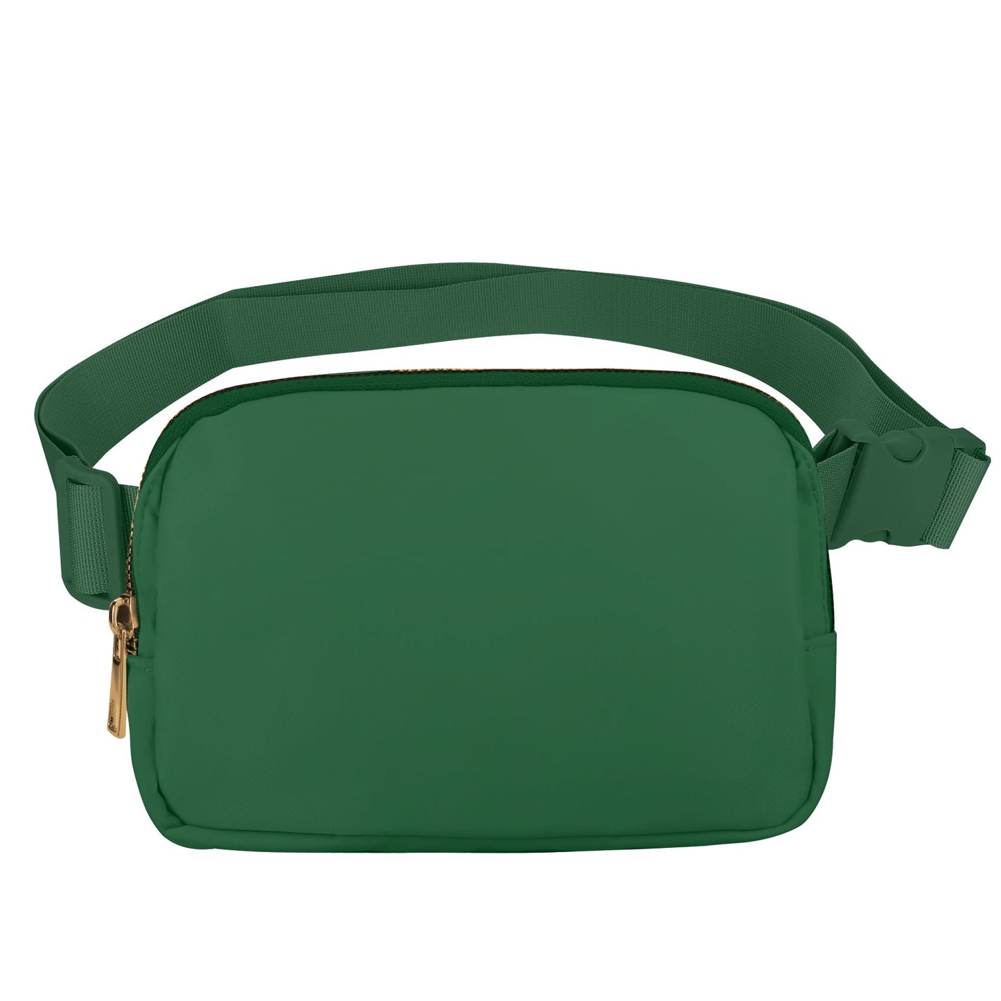 Riñonera Vorolo Verde Oscuro con Correa Ajustable para Mujeres y Hombres