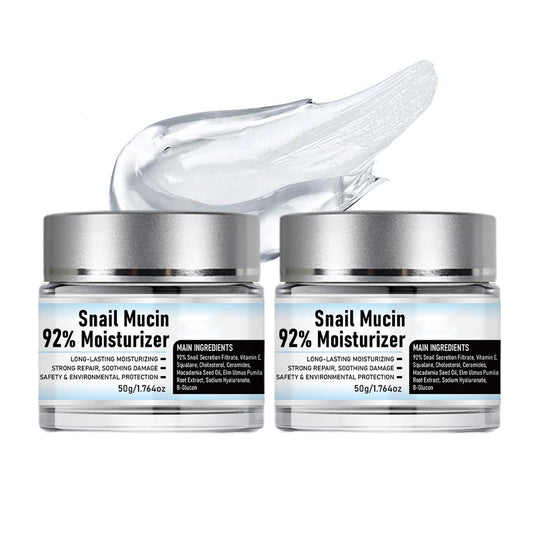 Gel Hidratante Facial Lism Snail Mucin 92% Reparador Con Baba De Caracol 2Pzas