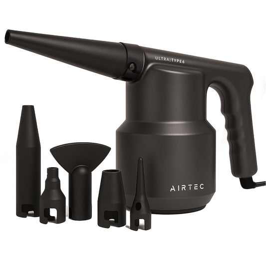 IT Dusters AirTec - Soplador de aire ultra eléctrico para PC, portátil, consola, electrónica y limpieza del hogar, alternativa ambiental a rociar latas de aire limpiador de teclado (tipo 6)