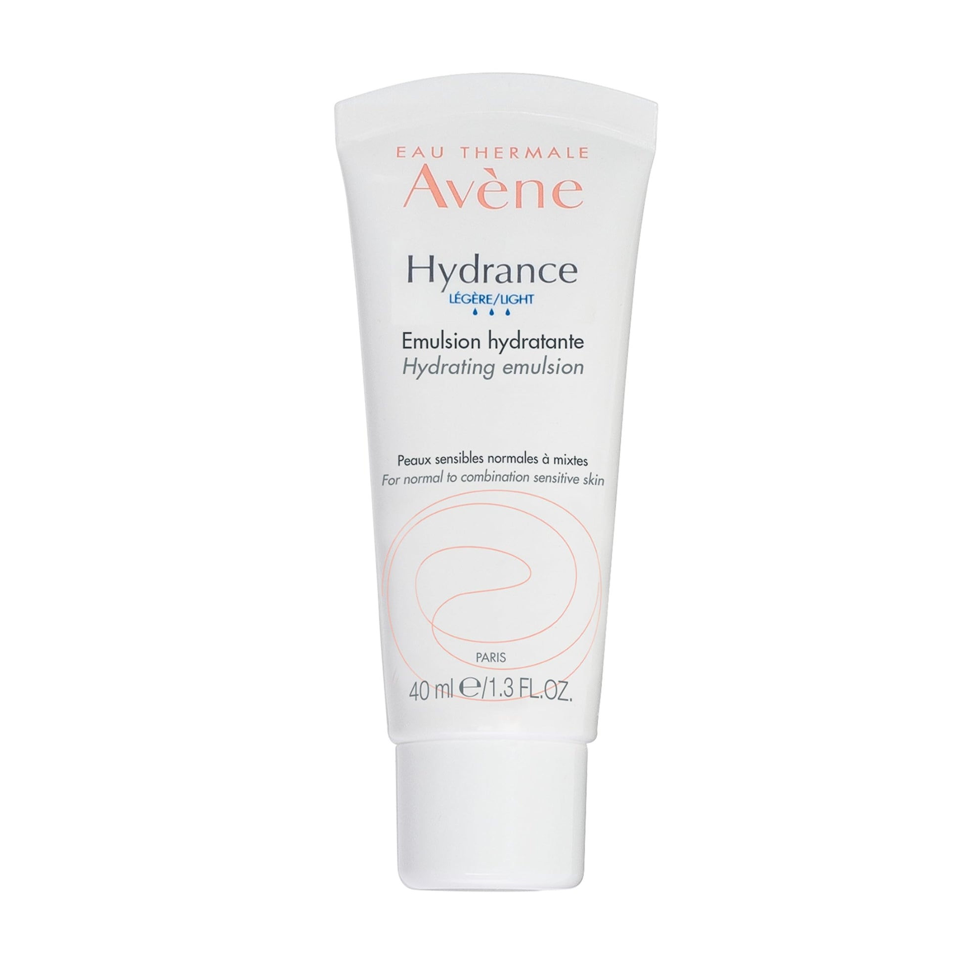 Eau Thermale Avene Hydrance LIGHT Hydrating Emulsion, Daily Face Moisturizer Cream, Non-Comedogenic, 1.3 oz.