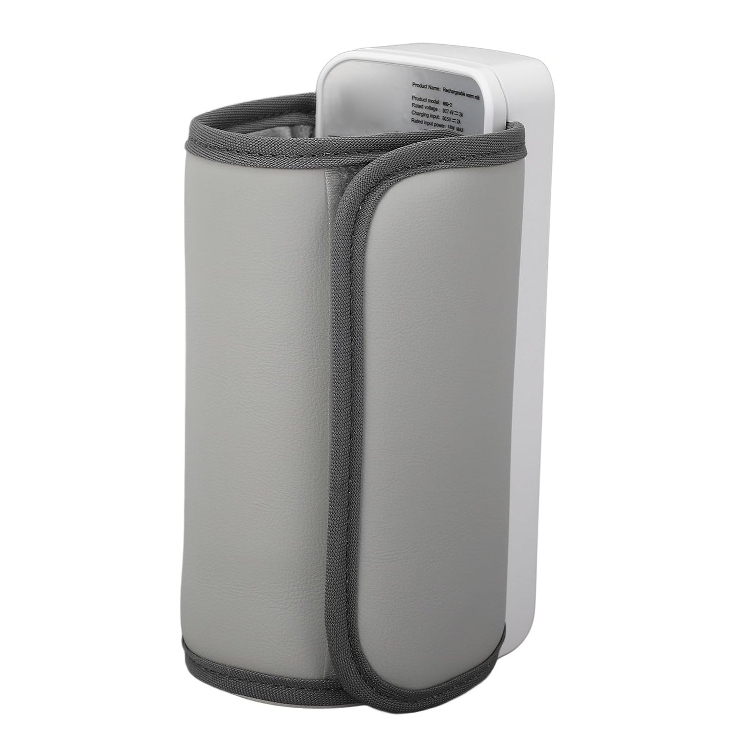 Calentador de Biberones Portátil para Viajes, Calentador de Biberones Recargable, Calentador de Leche Infantil Portátil Inalámbrico, Batería de 6000 MAh, Pantalla Digital de