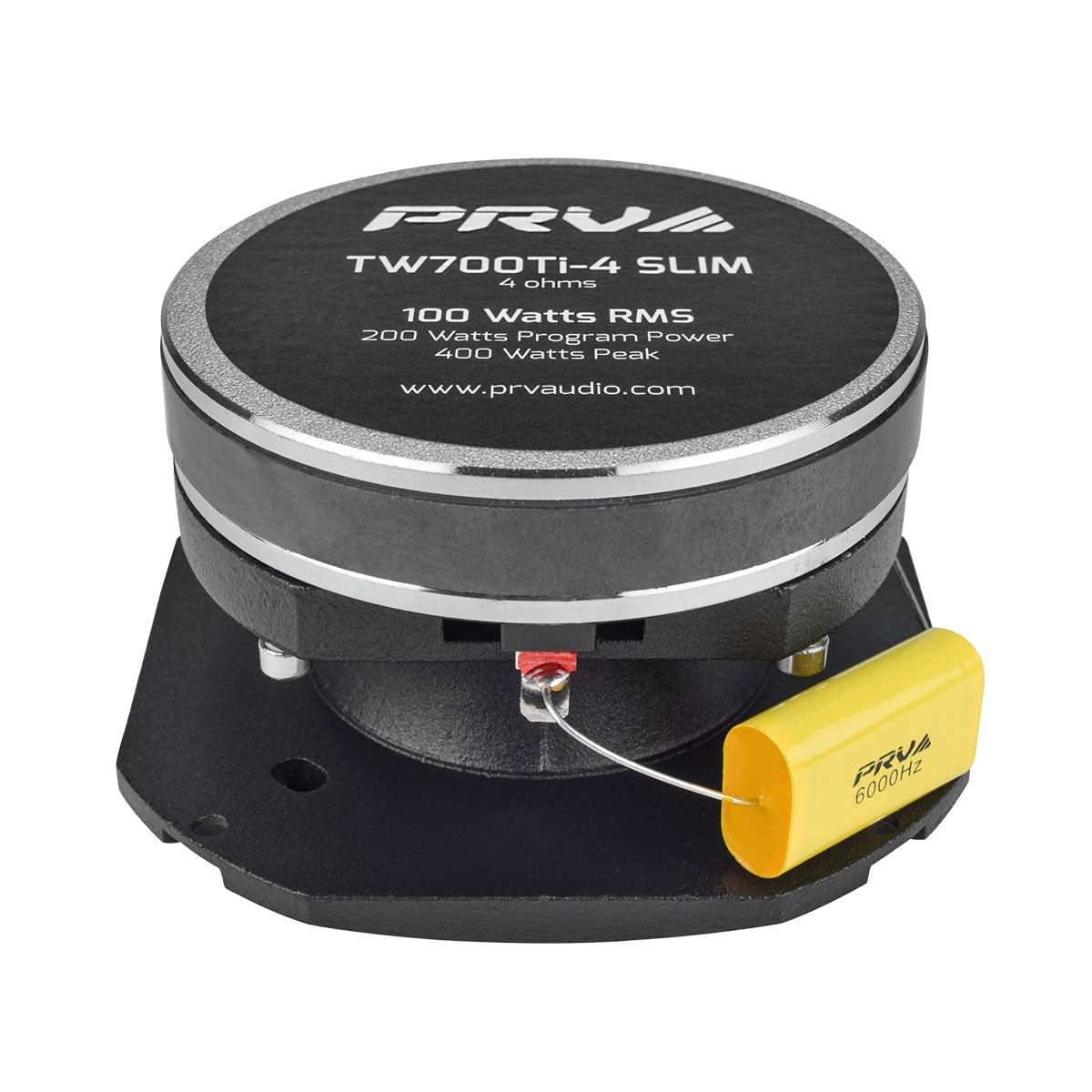 Altavoz de Agudos PRV Audio Titanio 4 Pulgadas Perfil Delgado 200W 4 Ohmios 100W RMS
