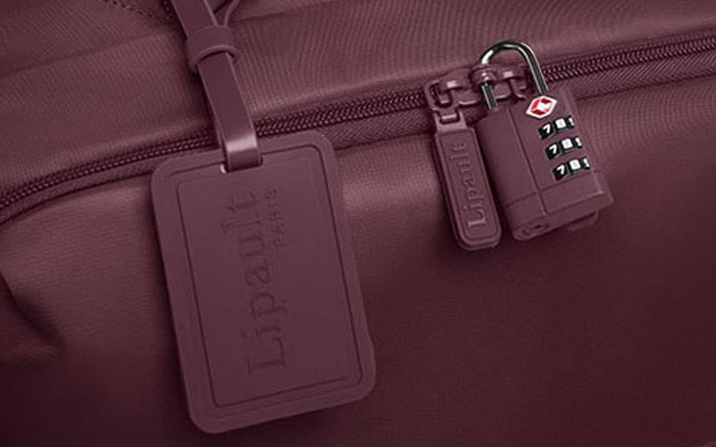 Lipault Plume Spinner Maleta Long Trip Bordeaux