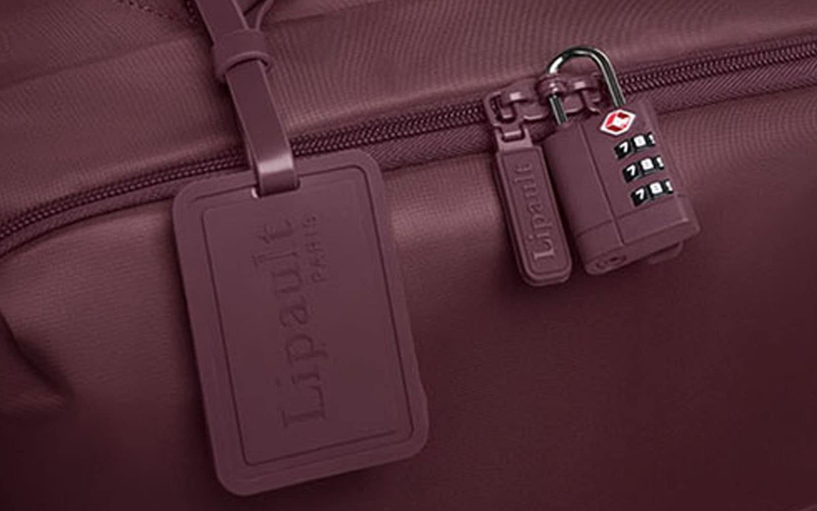Lipault Plume Spinner Maleta Long Trip Bordeaux