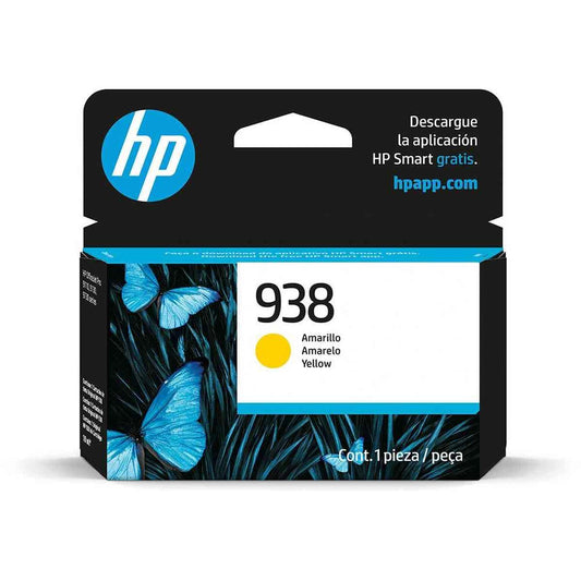 Cartucho de Tinta HP 938 Amarillo Serie 4S6X7 Original