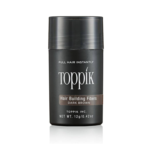 TOPPIK Fibras de construcción de pelo, Café Oscuro, 0.42 oz.